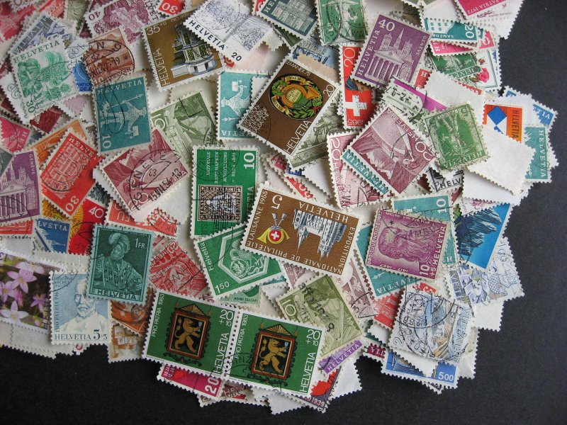 Switzerland colossal mixture (duplicates, mixed cond) 1000 25%comems 75% defins