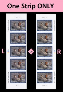 US RW89 Migratory Birds Redhead Duck $25 plate strip 5 MNH 2022-2023