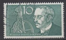 Germany - 1958 Rudolf Diesel, inventor (1641)