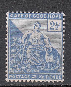 Cape of Good Hope - 1896 2 1/2p HopeSc# 57 - MLH (7824)