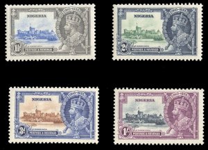 Nigeria 34-37, $24, 1935 Silver Jubilee, never hinged
