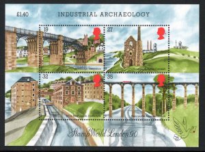 Great Britain 1284 MNH Architecture Industrial Archaeology ZAYIX 0424M0095M