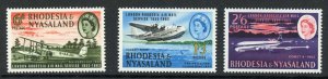 Rhodesia and Nyasaland SG40/2 1962 London-Rhodesia Airmail U/M Cat 5.50 pounds 