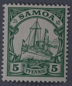 Samoa #58 Unused Fine/VF HRM Good Color Rest of Gum VF