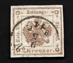 Austria 1859 - U - Scott #PR3