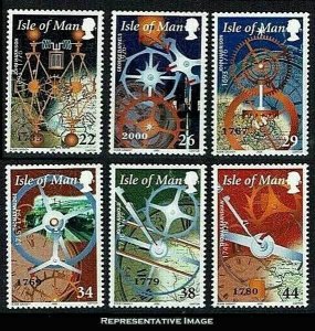 Isle of Man Scott 851-856 Mint never hinged.