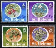 ST. HELENA - 1981 - Endemic Plants - Perf 4v Set - Mint Never Hinged