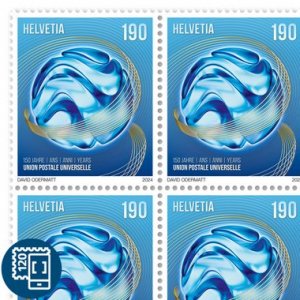 Switzerland Stamps 2024 -150th Anniversary of the Universal Postal Union, 20 v