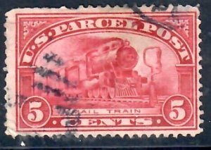 USA- Parcel Post Scott # Q5 - Priced at 10% of Scott's Catalog Value