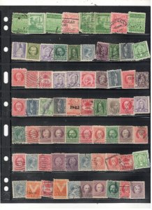 CUBA COLLECTION ON STOCK SHEET MINT/USED