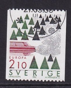 Sweden   #1605  cancelled 1986  Europa  2.10k  pollutants