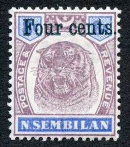 Negri Sembilan SG19 Opt in very dark green (looks Black) M/M Cat 16 pounds