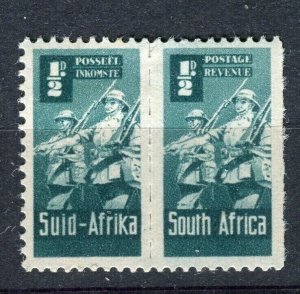 SOUTH AFRICA; 1941 early GVI Small War Effort issue Mint hinged 1/2d. value