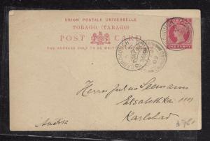 TOBAGO (PP1301B) QV 1D PSC TO GERMANY WITH MSG 1905