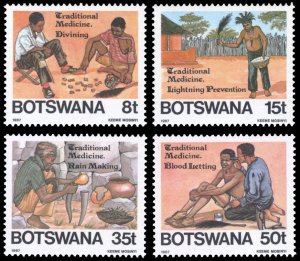Botswana 1987 Scott #393-396 Mint Never Hinged
