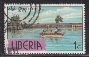 Liberia 749 Mano River Bridge 1976