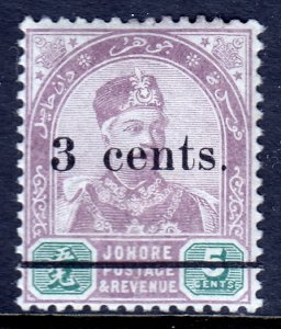 Malaya (Johore)  - Scott #27 - MNH - SCV $2.40