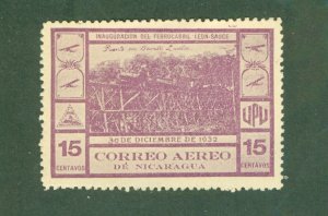 NICARAGUA C72 MH CV $20.00 BIN $9.00