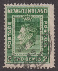 Newfoundland 245 King George VI 1938