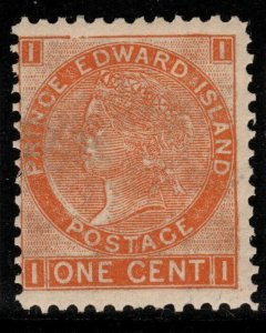 PRINCE EDWARD ISLAND SG36 1872 1c BROWN-ORANGE p11½-12 MNH