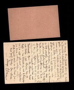 Italy 2 diff mint and used postal cards