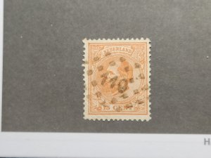 Netherlands Scott # 27 Used
