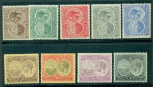 BERMUDA #55-60, 67-9 Complete sets, og, LH, VF, Scott $132.00