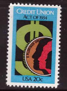 USA Scott 2075 MNH** Credit Union stamp