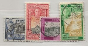 Dime Auction. Ceylon 296-299 u