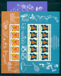 Surinam #424-426  Mint NH  Scott $40.00   3 Sheets of 10