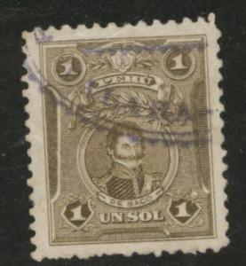 Peru  Scott 249 used stamp 
