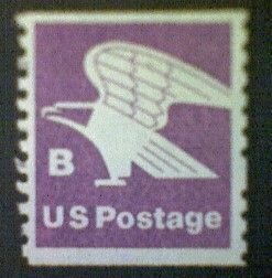 United States, Scott #1820, used(o), 1981,  B Eagle Transition, (18¢)