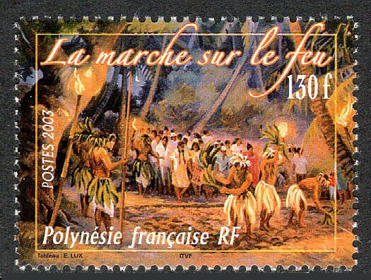 French Polynesia 854, MNH. Firewalkers, 2003
