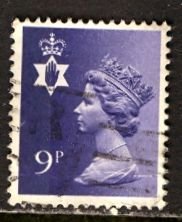 Great Britain, Regional, North. Ireland; 1971: Sc. # NIMH12:  Used Single Stamp