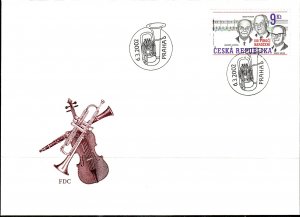 Czech Rep. Musicians FDC / 2002