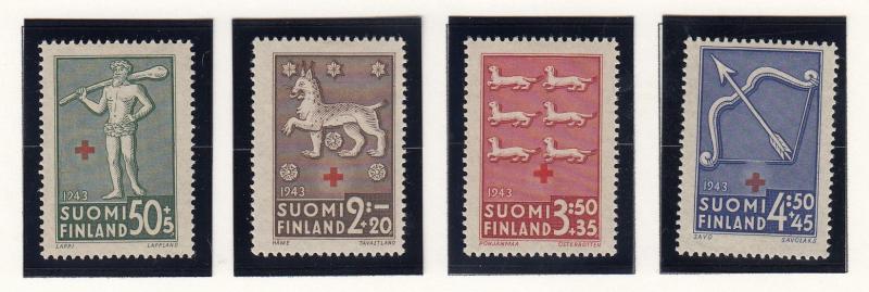 Finland B54-57 mint