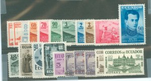 Ecuador #C261-81  Single (Complete Set)