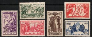Togo Stamp 258-263  - Paris Exposition Issue