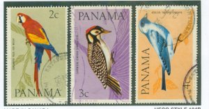 Panama 462a-c USED BIN $0.75