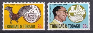 Trinidad & Tobago, Fauna, Bats, Isolation of Rabies Virus MNH / 1975