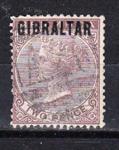 Gibraltar Scott 3 Used pulled perf (Catalog Value $92.00)