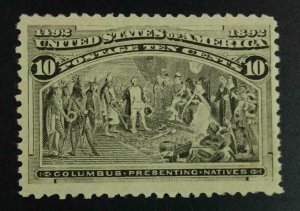 MOMEN: US STAMPS #237 MINT OG H LOT #54809