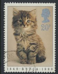 Great Britain SG 1479  Used   - RSPCA Animals 