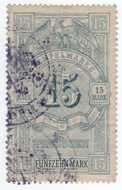 (I.B) Germany Revenue : Prussia Duty 15M