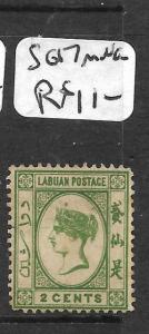 LABUAN (P0204B)  QV CAMEO 2C   SG 7  MNG