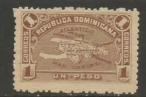 Dominican Republic 119 MNG MAP R196-3