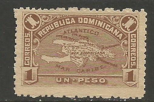 Dominican Republic 119 MNG MAP R196-3