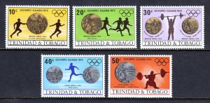 Trinidad and Tobago - Scott #223-227 - MH - SCV $2.05