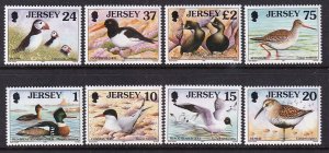 Jersey 778-785 Birds MNH VF