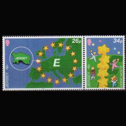 JERSEY 2000 - Scott# 935-6 Europa Set of 2 NH